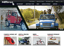 Tablet Screenshot of hoister.com